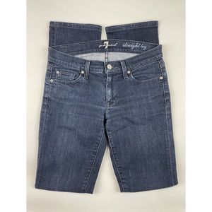 7 For All Mankind Straight Leg Jeans